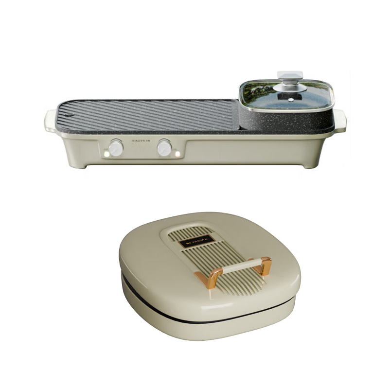 小鸭电饼铛WXY-YH013SF+小鸭多功能锅WXY-YH015SY套餐