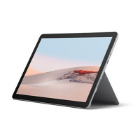[含原装彩色特质键盘]微软(Microsoft)Surface Go2 二合一平板电脑/笔记本电脑 | 10.5英寸 奔腾金牌4425Y 8G 128G SSD 亮铂金