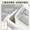 美的(Midea)制冰机家用小型冰块机迷你宿舍办公室自动清洗子弹冰15KG触屏厨房小家电MBJ-15D16EA
