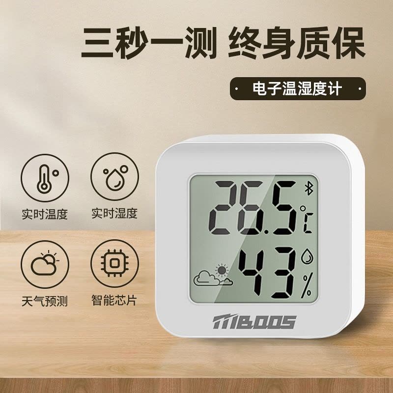 华普思电子温湿度计-温湿度计[MBS-17][米家]图片