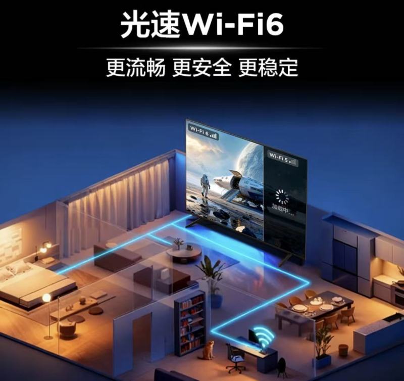 TCL智屏 65N7M 65英寸 2+32G 144Hz 疾速智能电视高清大图