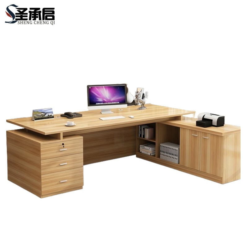 圣承启 办公班台 2.2米张