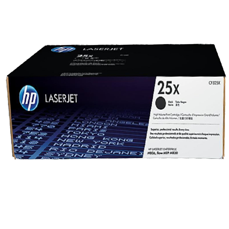 惠普(HP)CF325X 黑色硒鼓 25X(适用Enterprise M806dn/x flow M830z mfp)
