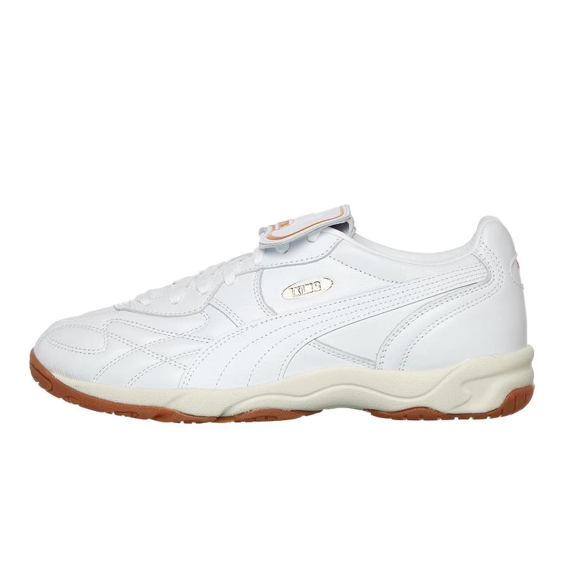 彪马(Puma)男子室内训练鞋轻便缓震防滑耐磨综合健身鞋 Puma白灰 Puma_White_/_Frosted_Ivory 42.5