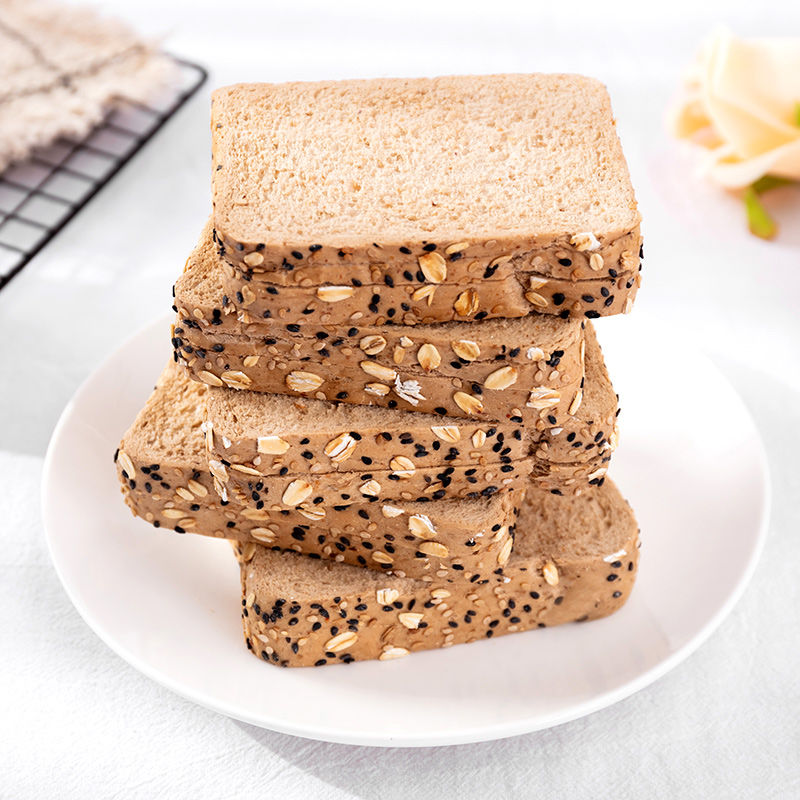 粗粮早餐饱腹蔗糖全麦吐司杂粮面包5袋5斤参数