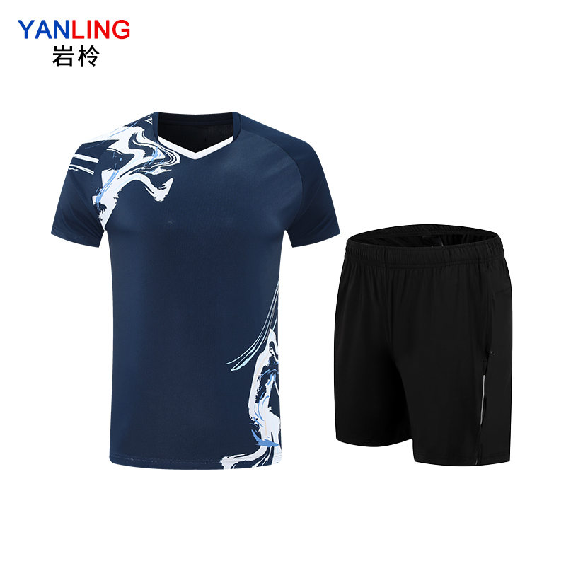 岩柃 乒羽运动套装 25YYDTZ048高清大图