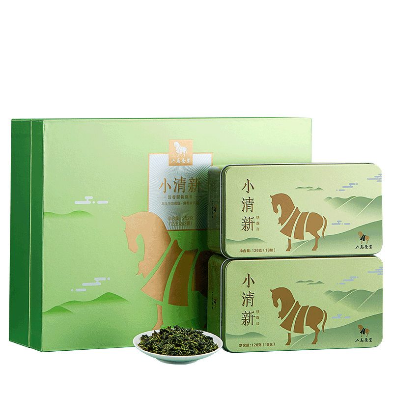 八马茶业 AA1268安溪铁观音 小清新1号礼盒装252g