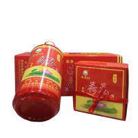 贵州茅台镇 53度杜酱典藏荷花酒 香柔酱香型白酒 红色喜庆款 单瓶装