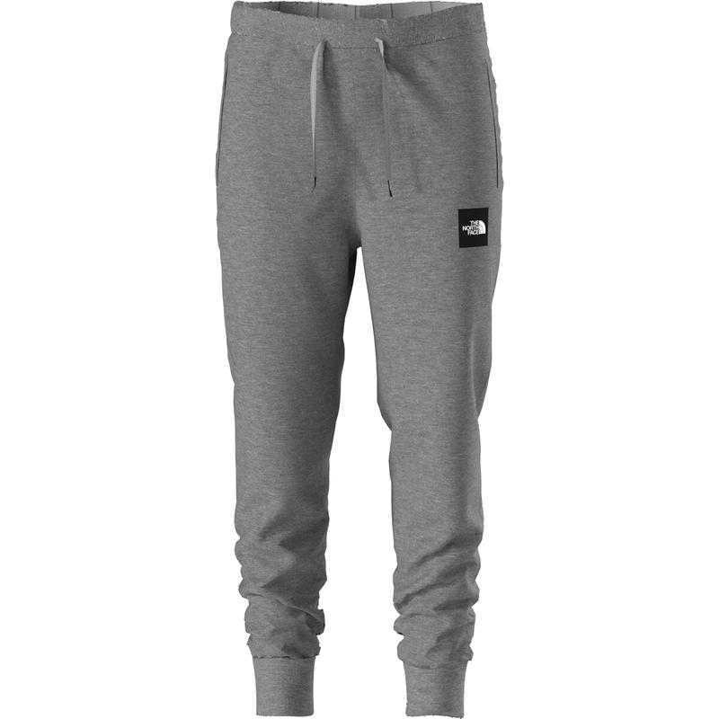 THE NORTH FACE男士休闲裤舒适棉混纺面料个性抽绳设计运动长裤 TNF_Medium_Grey_Heather/TNF_Bl S/REG