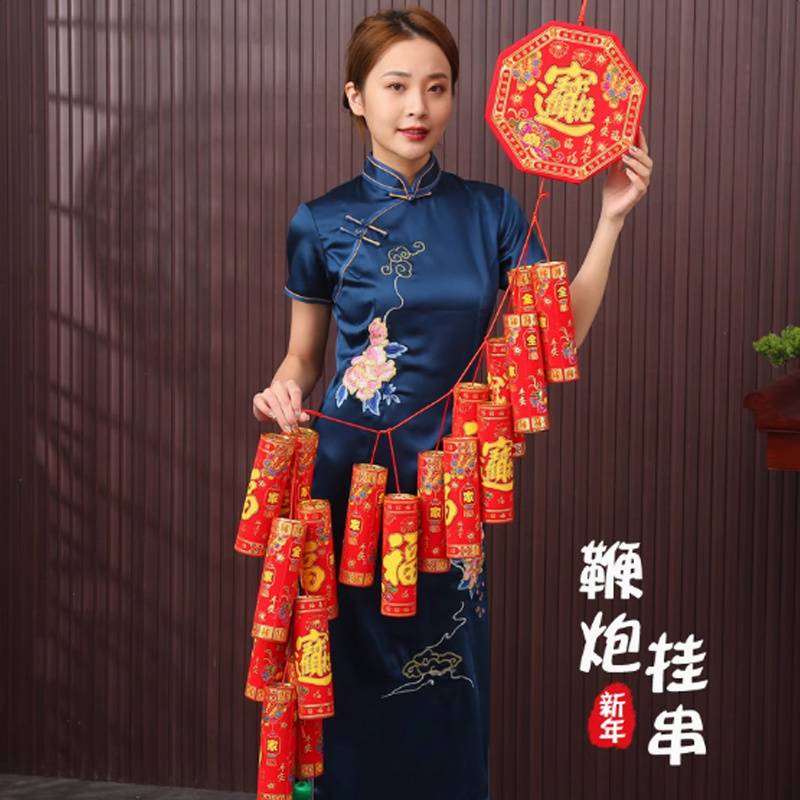 思唯美(sweet made) 新年春节装饰鞭炮挂件 八卦鞭炮806