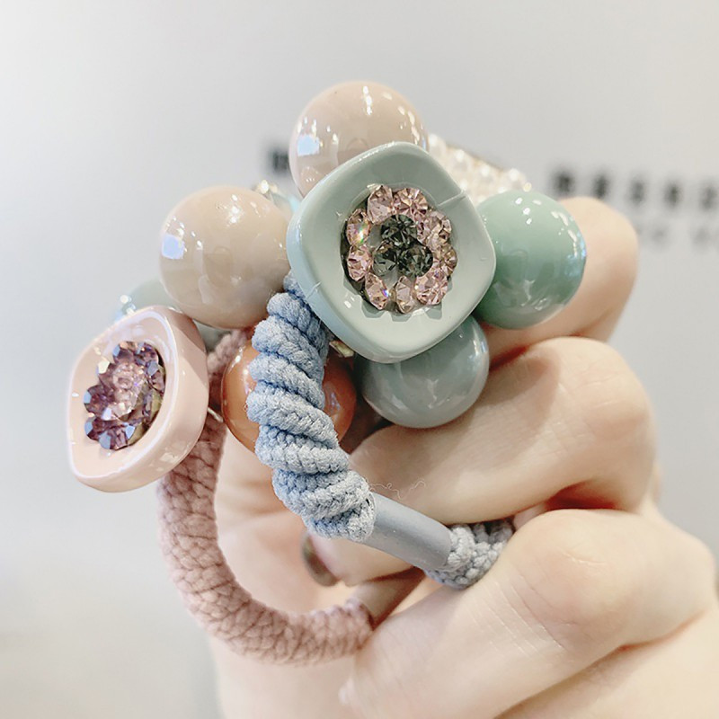 小皮筋女扎头发绳高弹力耐用橡皮筋发圈头绳韩版网红ins发饰森系