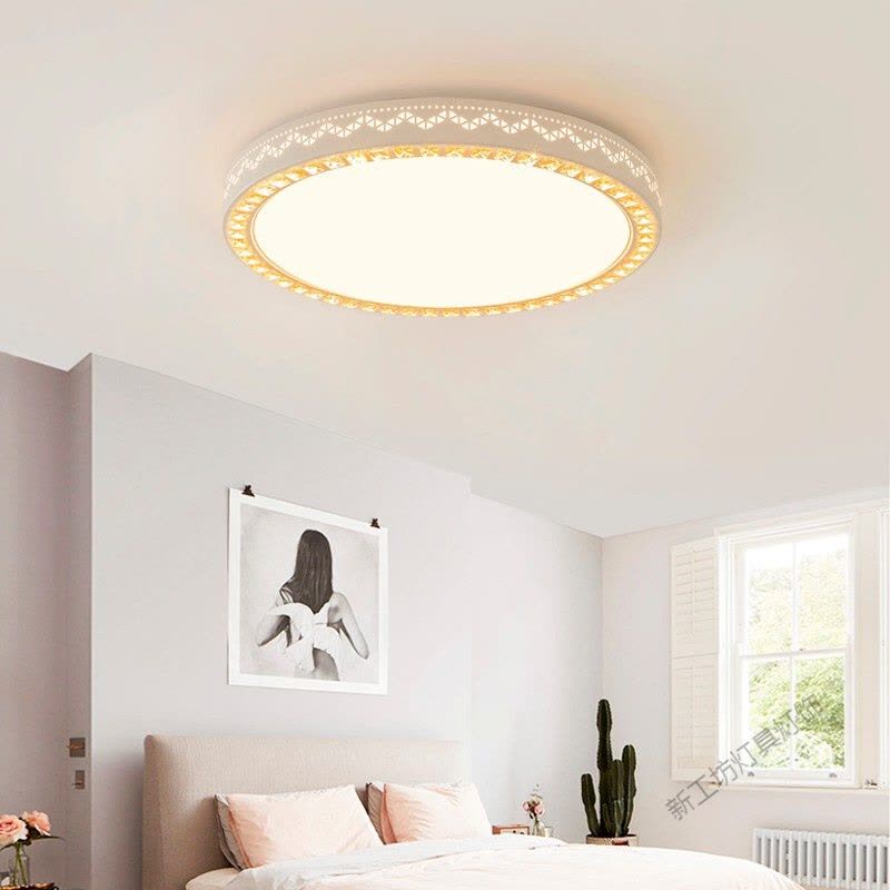 苏宁放心购 led吸顶灯客厅灯现代简约卧室灯餐厅灯2020年新款超薄大气房间灯具图片