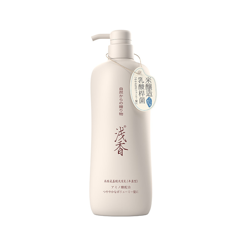 浅香 米酿氨基酸洗发乳(丰盈型)750g 留香去屑控油干爽清洁头皮夏季洗发水 750g!高清大图