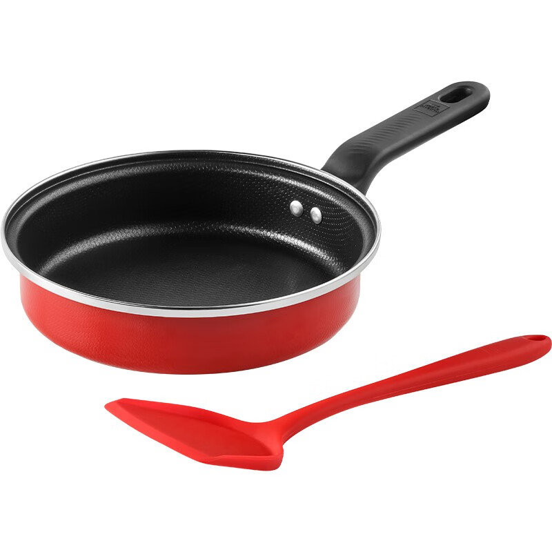 WORLD KITCHEN 红欣不粘系列煎铲两件套 WK-HXBZJ2/KZ/JY高清大图