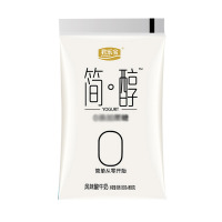 君乐宝（JUNLEBAO）简醇酸奶原味0蔗糖风味低温简纯酸牛奶160g/12袋-新老包装随机发