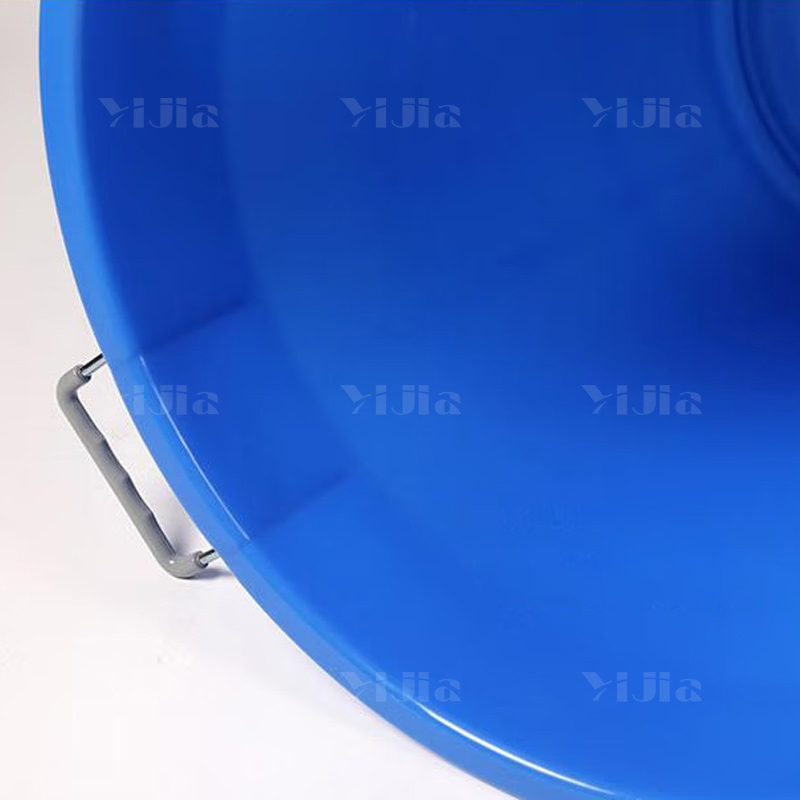 翌嘉YJ4122027 商用家用加厚塑料圆桶 50升蓝色无盖高清大图