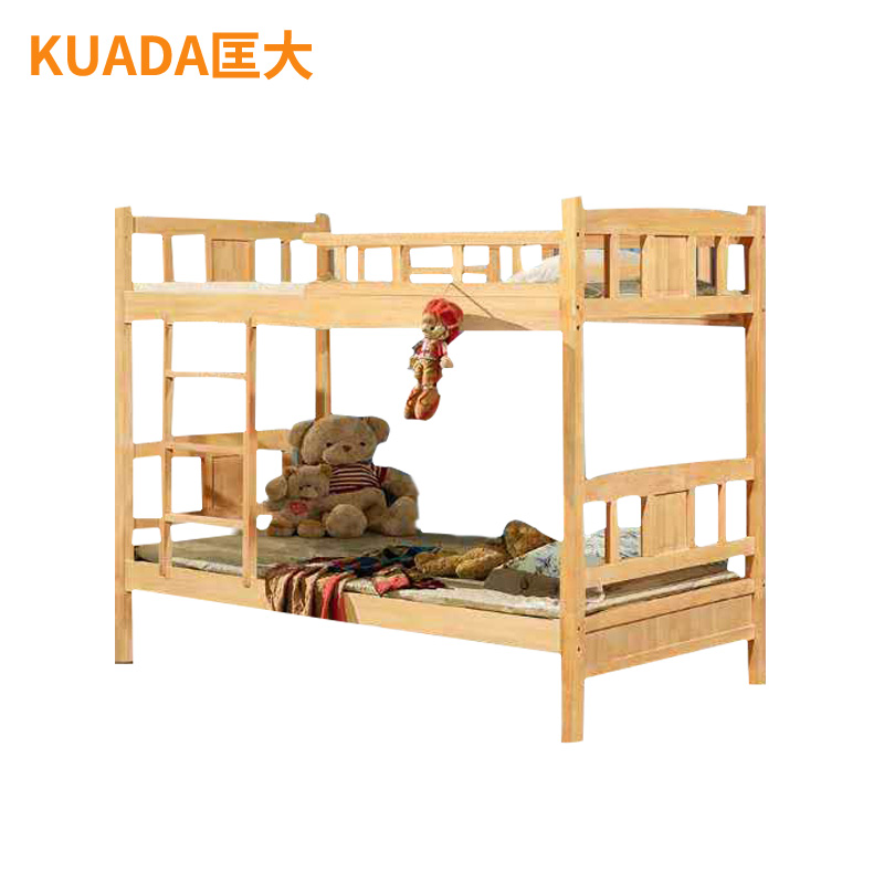 匡大实木床高低床上下铺宿舍床KDC010T高清大图