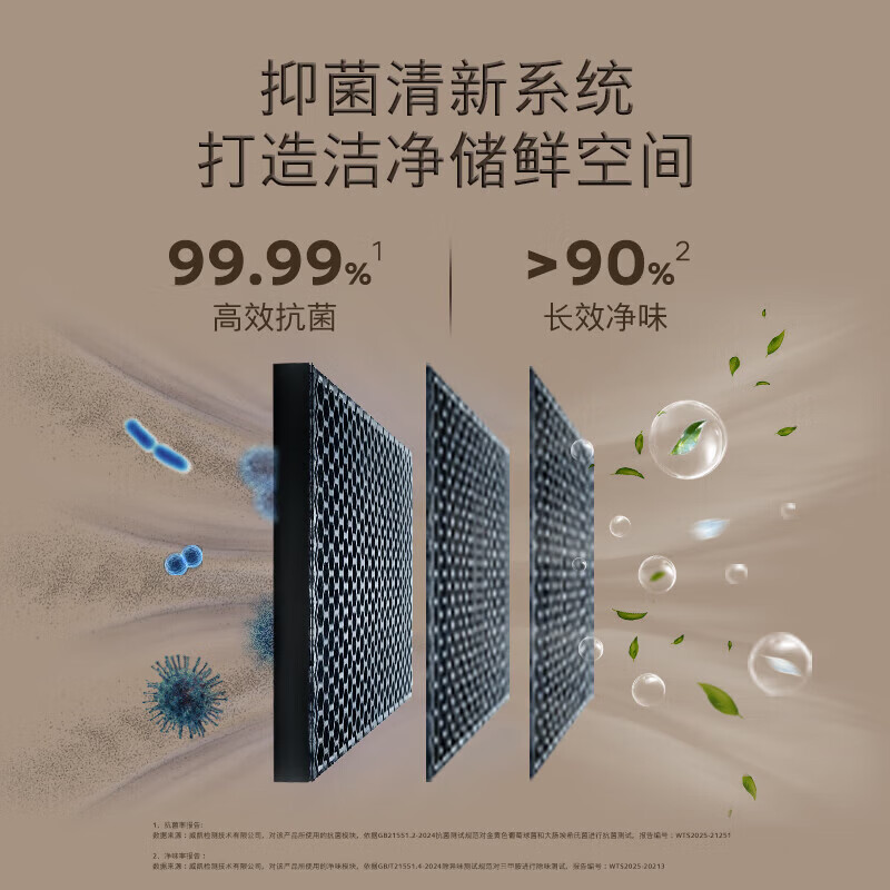 西门子博纳臻鲜 604L对开门冰箱果蔬长效保鲜 99.99%高效抗菌KA98CE161C [重磅新品]604L/星空银高清大图