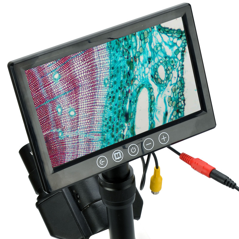显微镜数码液晶显示屏幕显示器lcd 专业养殖水产一滴血检测仪