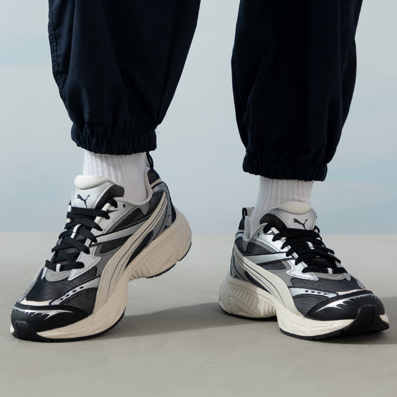 彪马（PUMA）男鞋女鞋新款情侣鞋老爹鞋户外运动鞋低帮耐磨休闲鞋 395920-01 ZP高清大图