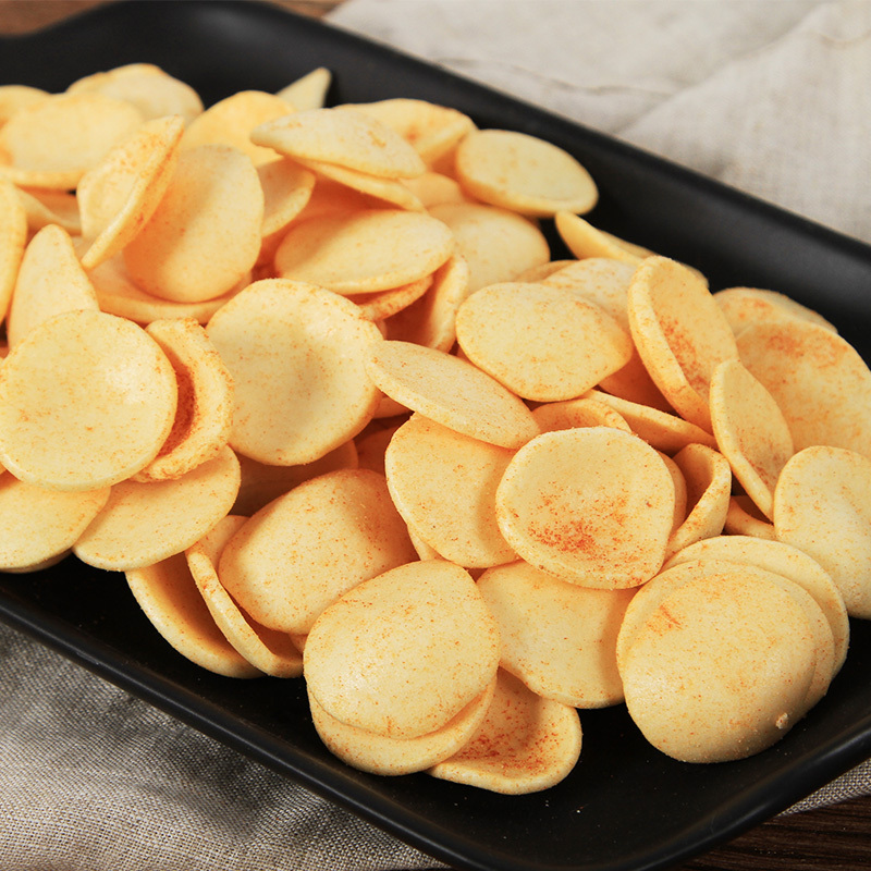 盼盼 膨化食品 家庭号薯片 洋葱味108g(好吃的休闲零食)