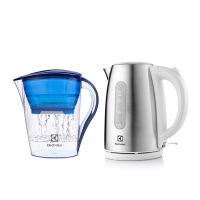 伊莱克斯(ELECTROLUX) 饮水套装（滤水壶+电热水壶）EGKFS100