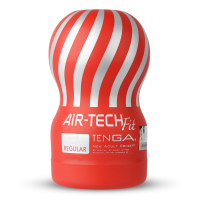 TENGA日本进口AIR-TECH FIT反复使用型红色标准型短款飞机杯