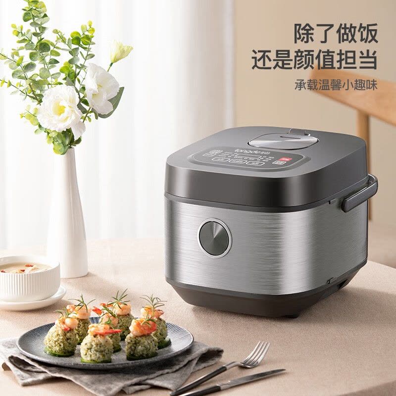 龙的(Longde)LD-FS45C电饭煲智能大按键多功能菜单电饭锅4L容量24小时预约定时功能厚釜内胆多层材质不易粘锅图片