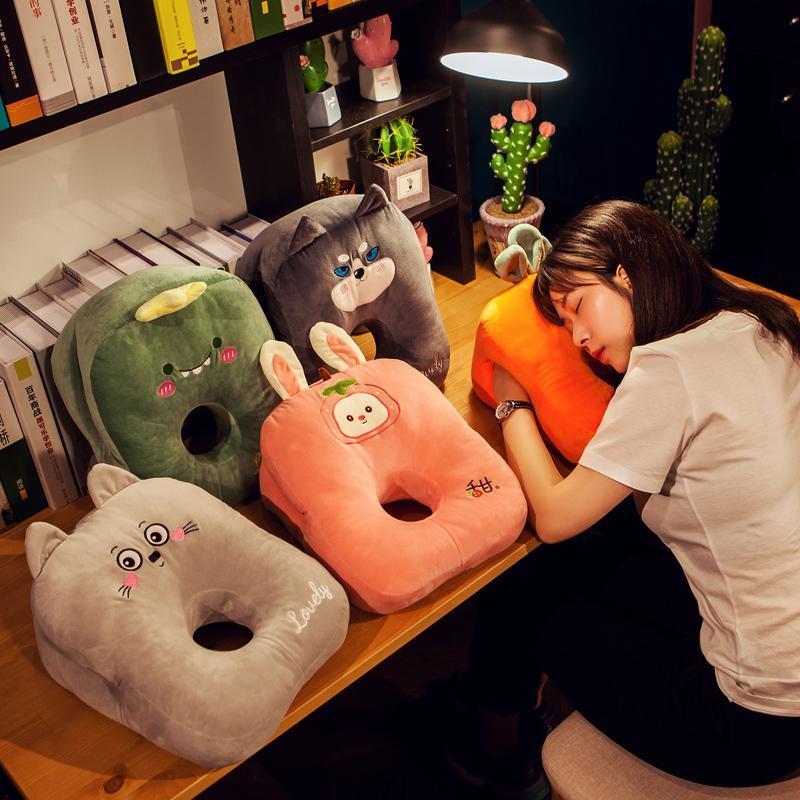 抱枕女生可爱睡觉午睡枕趴睡枕午睡神器办公室学生午休枕睡觉枕头