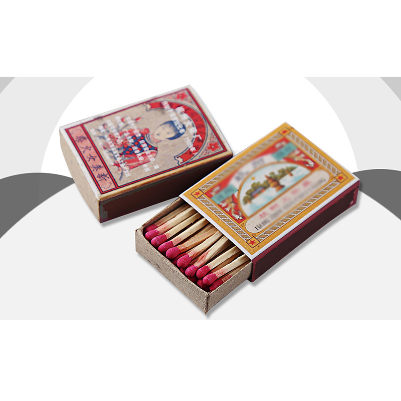 火柴棍小火材普通老式点烟工具户外用小盒装火柴怀旧火柴30盒装