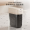 苏泊尔(SUPOR) 塑料双开(吸附感应)10L 垃圾桶 充电款卫生间浴室防水高颜值 智能识别 挥手开盖 奶油色