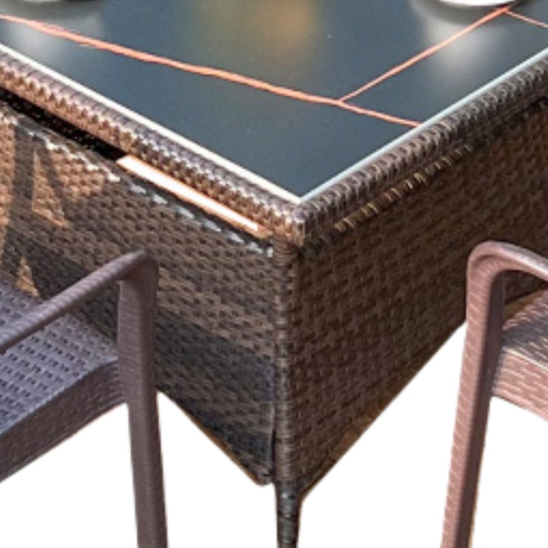 烁恒 户外桌 4椅+方桌 套高清大图