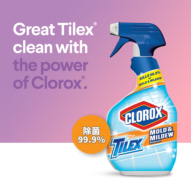 Clorox高乐氏 美国进口 即时消毒除霉菌液 473ML 非墙体除霉剂