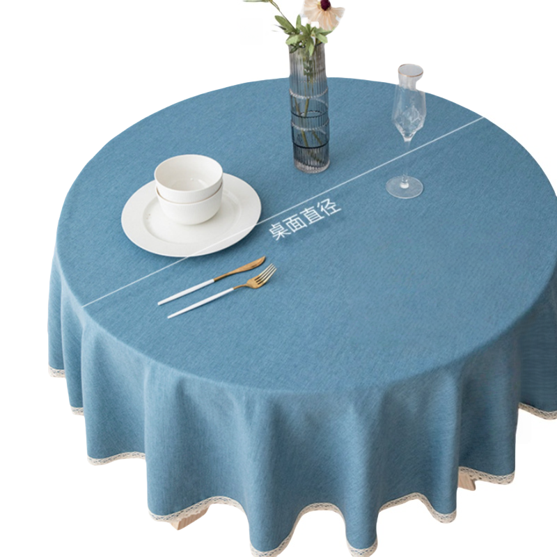 铭思沃圆形桌布高清大图