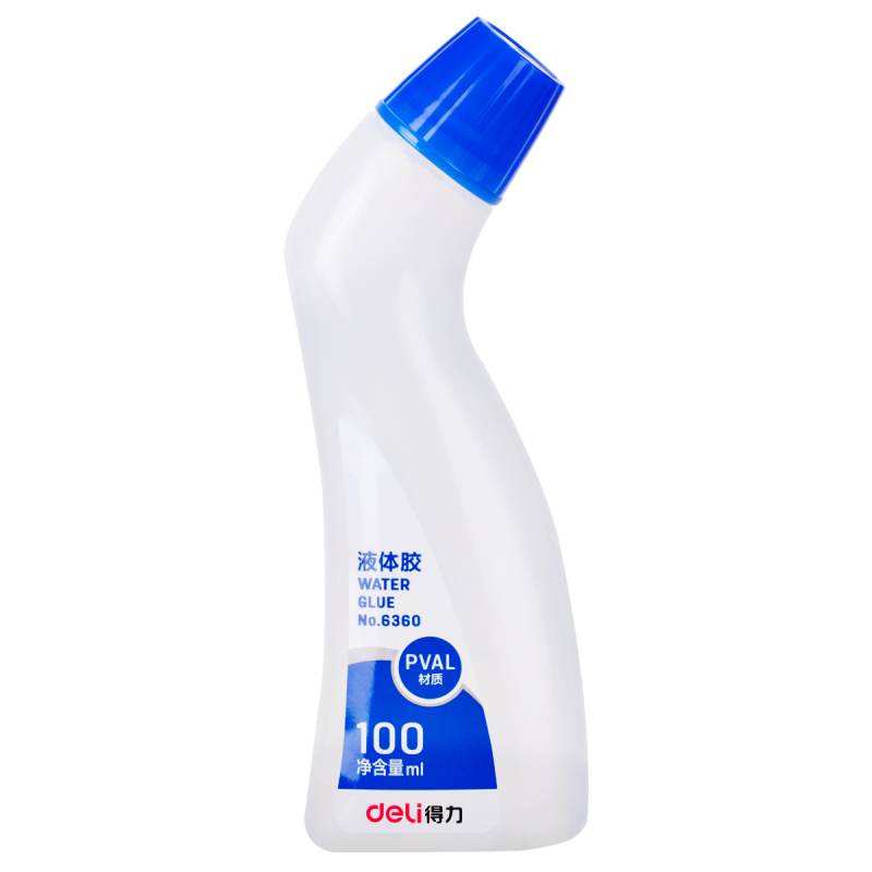 得力（deli） 6360 高粘度弯头胶水 液体胶水办公文具用品 12支装H