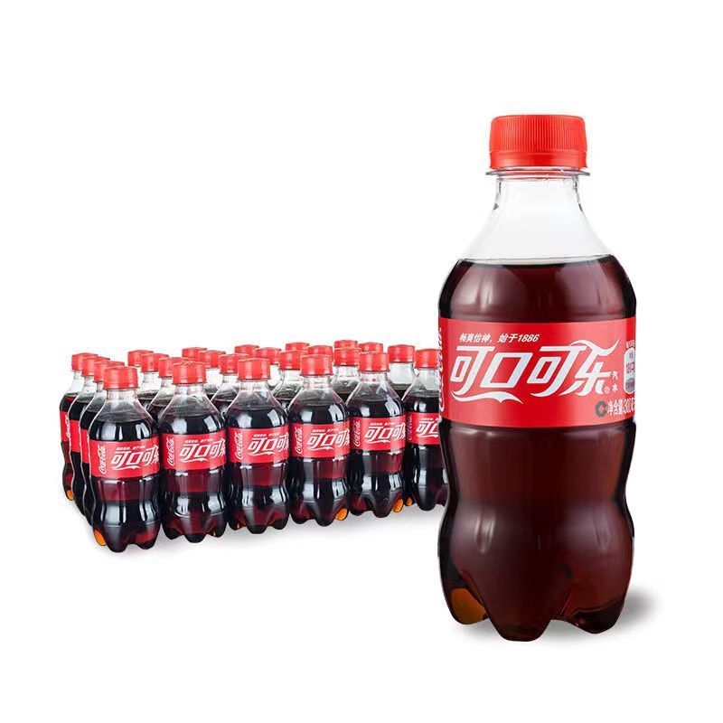 可口可乐大桶 碳酸饮料888ml*12瓶 含糖可乐汽水 大瓶装