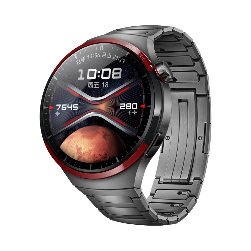华为/HUAWEI WATCH 4 Pro 太空探索 智能手表 运动手表 超坚硬金刚钛 一键微体检 eSIM独立通话 微信手表版 独立导航