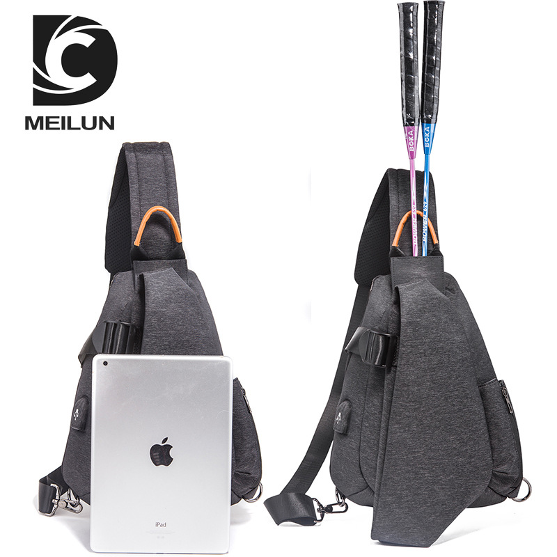 铁青 休闲运动胸包S52 个高清大图