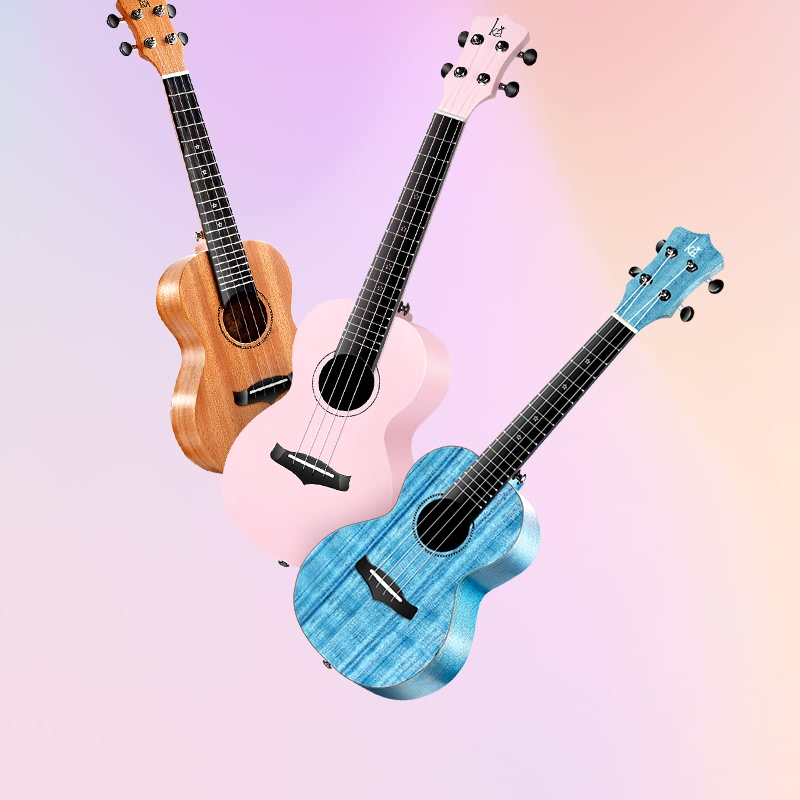 kaka卡卡 kuc-25d 尤克里里ukulele单板桃花心木小吉他23寸款