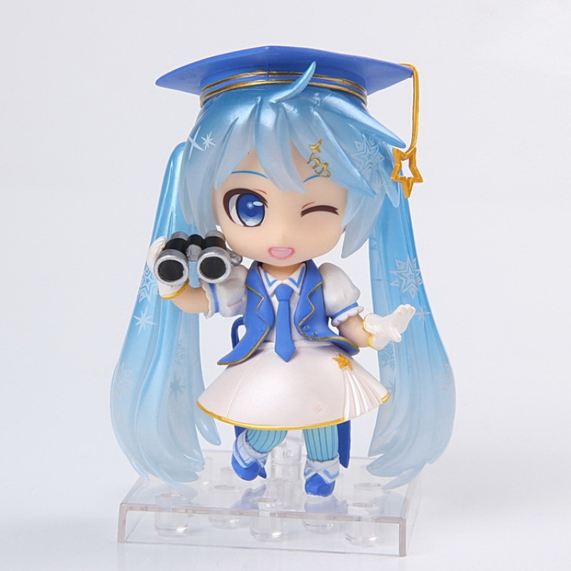 2017 EX-037 美少女星空雪音未来 关节可动换脸手办模型 眨眼雪音高约10cm 国产手办