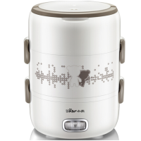 小熊 电热饭盒三层可插电不锈钢煮蒸热饭神器2升 加热保温饭盒 DFH-S2358