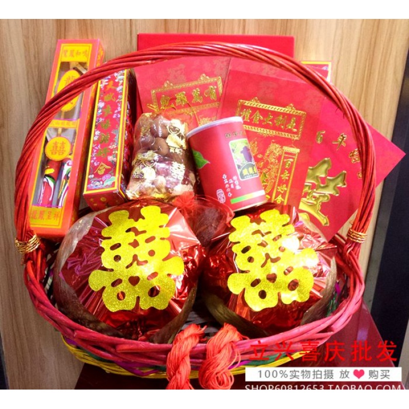 莉花妃礼盒套装过大礼用品香港澳结婚用品传统习俗新婚男家女家过大礼套装精装 价格图片品牌报价 苏宁易购莉花妃旗舰店