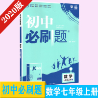 2019新版初中必刷题七年级上册数学 人教版 初中必刷题7年级上册数学练习册试卷 初一总复习教辅辅导资料题库67理想树