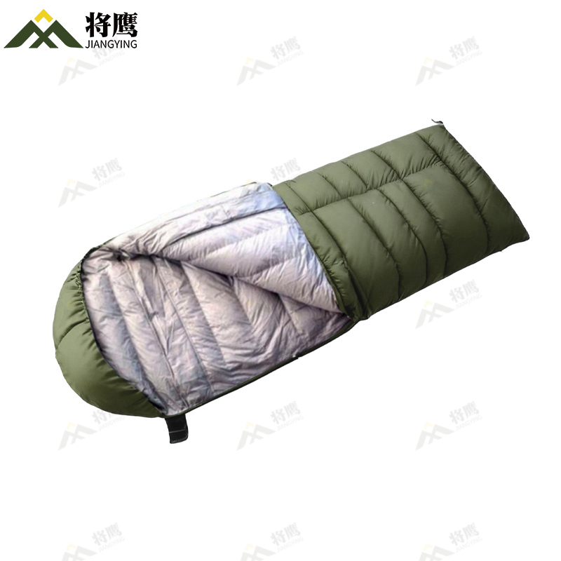将鹰 信封式羽绒睡袋便携式收纳户外露营羽绒睡袋1.5KG JY-041S-20YR高清大图