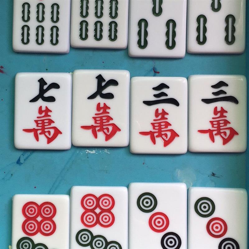 麻将贴膜软膜贴花变膜贴合无缝无色差做工精致与真无异|7筒 50