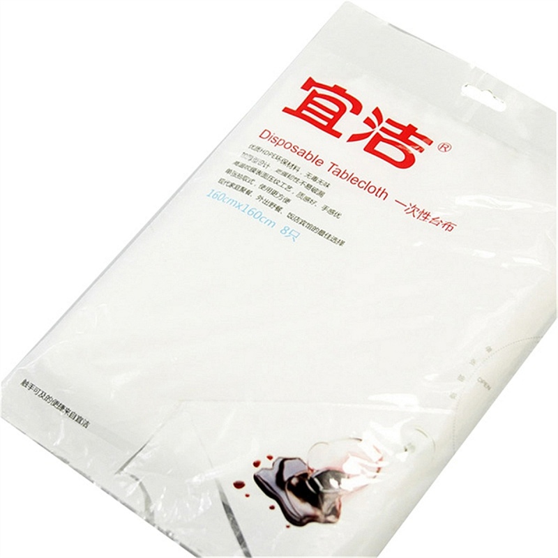 宜洁Y-9987一次性台布160cmx160cm 8只装 单位:包高清大图