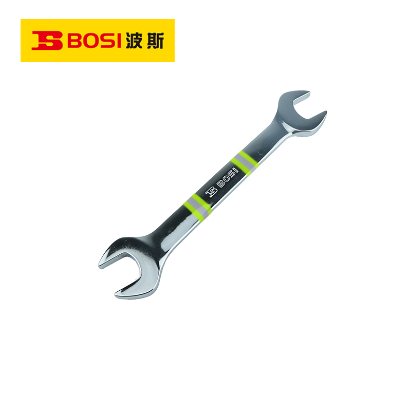 波斯(BOSI) 荧光系列精品开口扳手 22x24mm 把高清大图