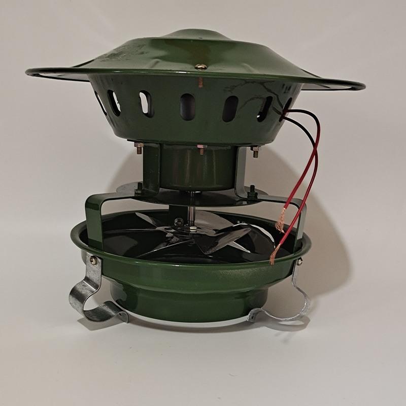 民用家用底座带爪引风机烟筒火炕平房抽烟机吸油烟机 80瓦口径9厘米