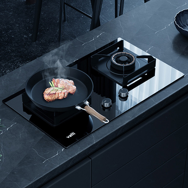 0kw火力灶具嵌两用一级能效可调节安装开孔尺寸灶台钢化玻璃 燃气灶