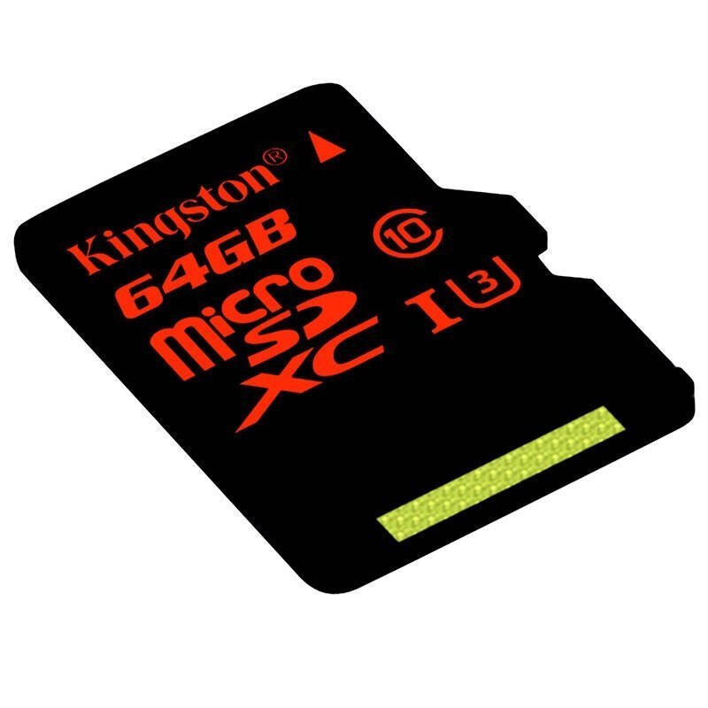 金士顿(Kingston)TF存储卡(Micro SD)64GB 读90MB/S写80MB/S